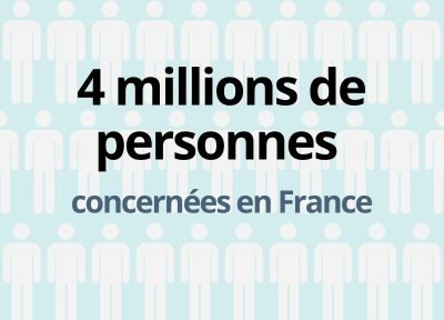 4 millions de personnes concernées en France