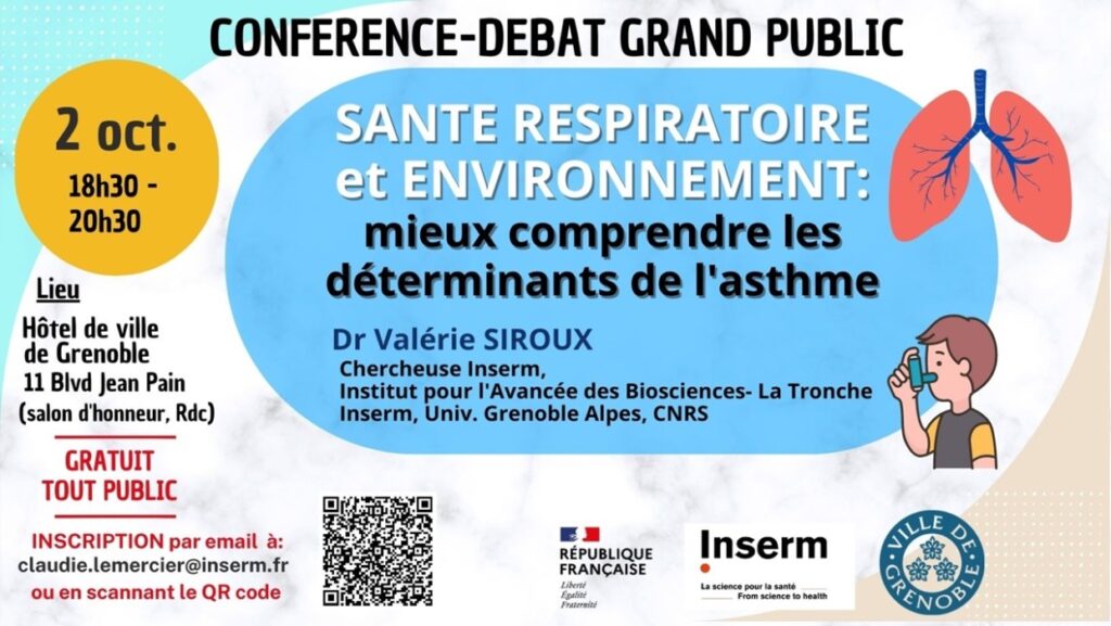 Santé respiratoire et environnement - Inserm-Mairie - 2023
