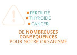 Fertilité, thyroïde, cancer : de nombreuses conséquences pour notre organisme
